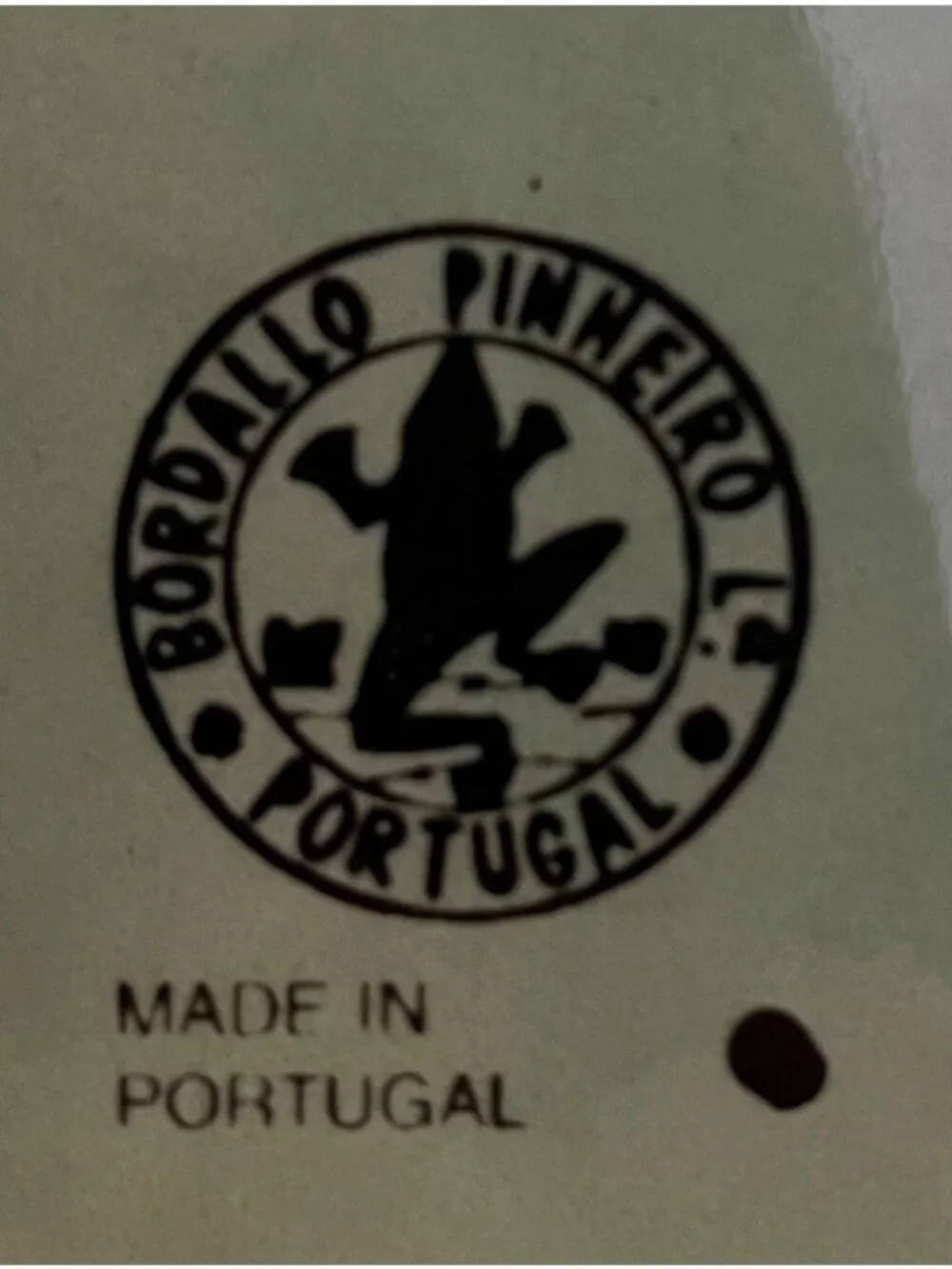 Bordallo Pinheiro decorative ceramic